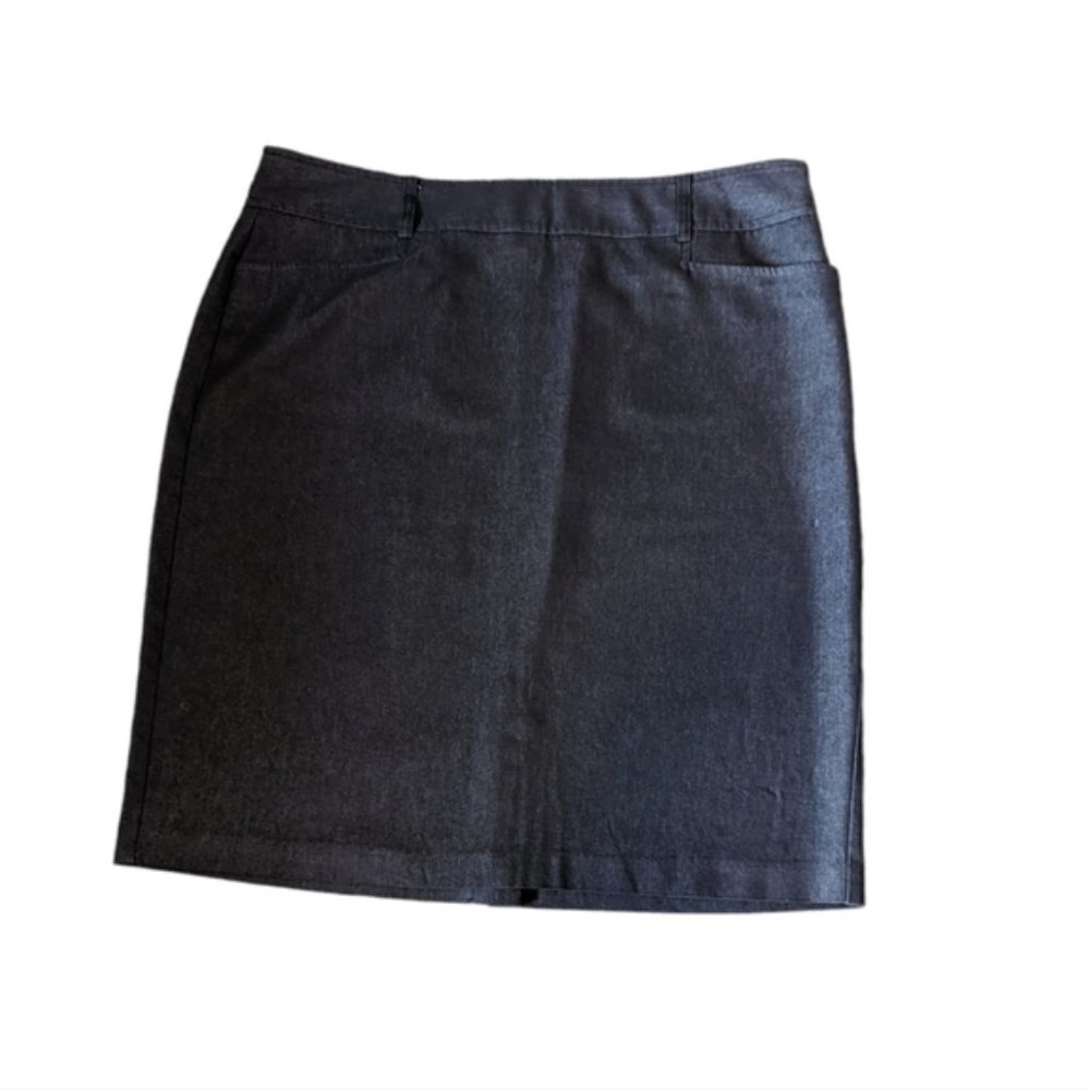 Woman's NYCC Navy High Waisted Pencil Skirt- Size 14